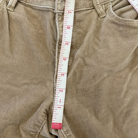 LOFT Ann Taylor Tan Corduroy Modern Boot Pants Size 6 Beige Cords EUC - Picture 8 of 10